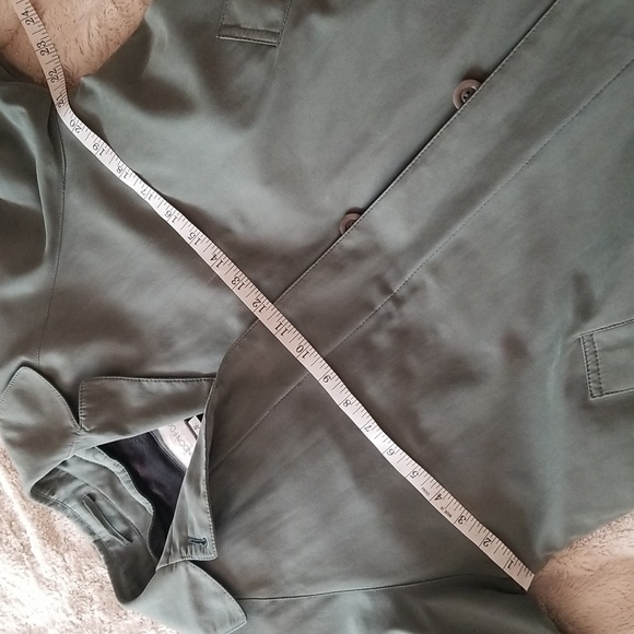 Vintage London Fog Women's Ladies Spring Fall Coat / Sz 6P / Olive Green - Picture 16 of 16